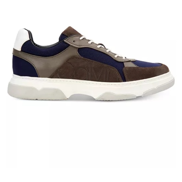 Calvin Klein men's sneakers Blue and Gray 9.5 - Picture 2 of 6